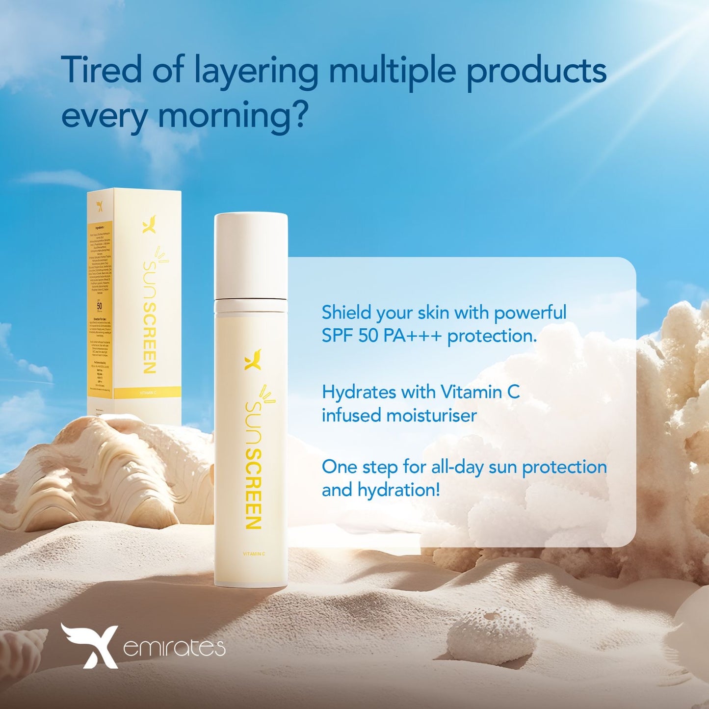 CreamxEmirates Sunscreen
