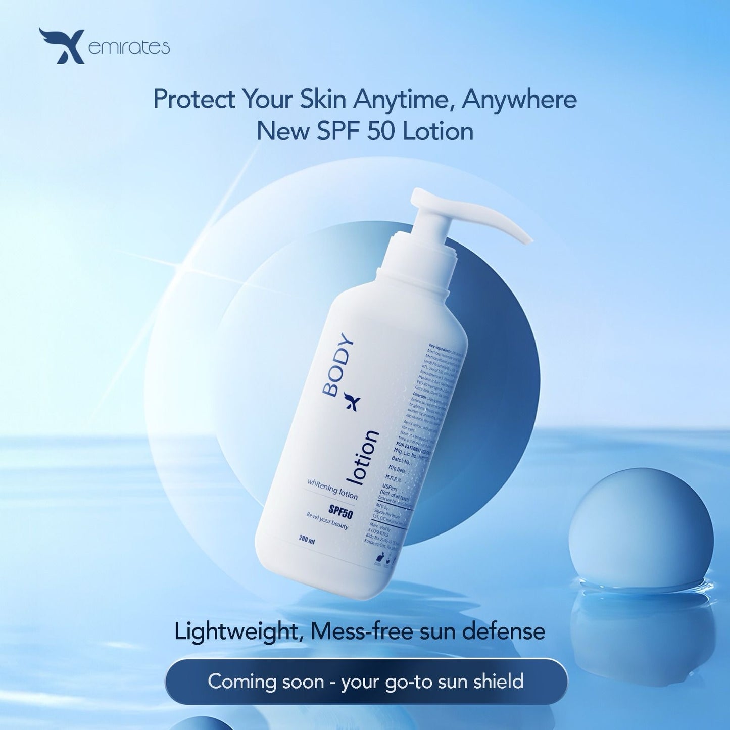 Creamxemirates body lotion