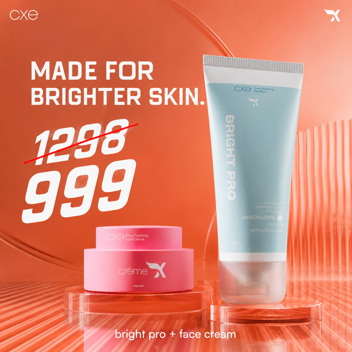 Face Cream+ face wash combo offer
