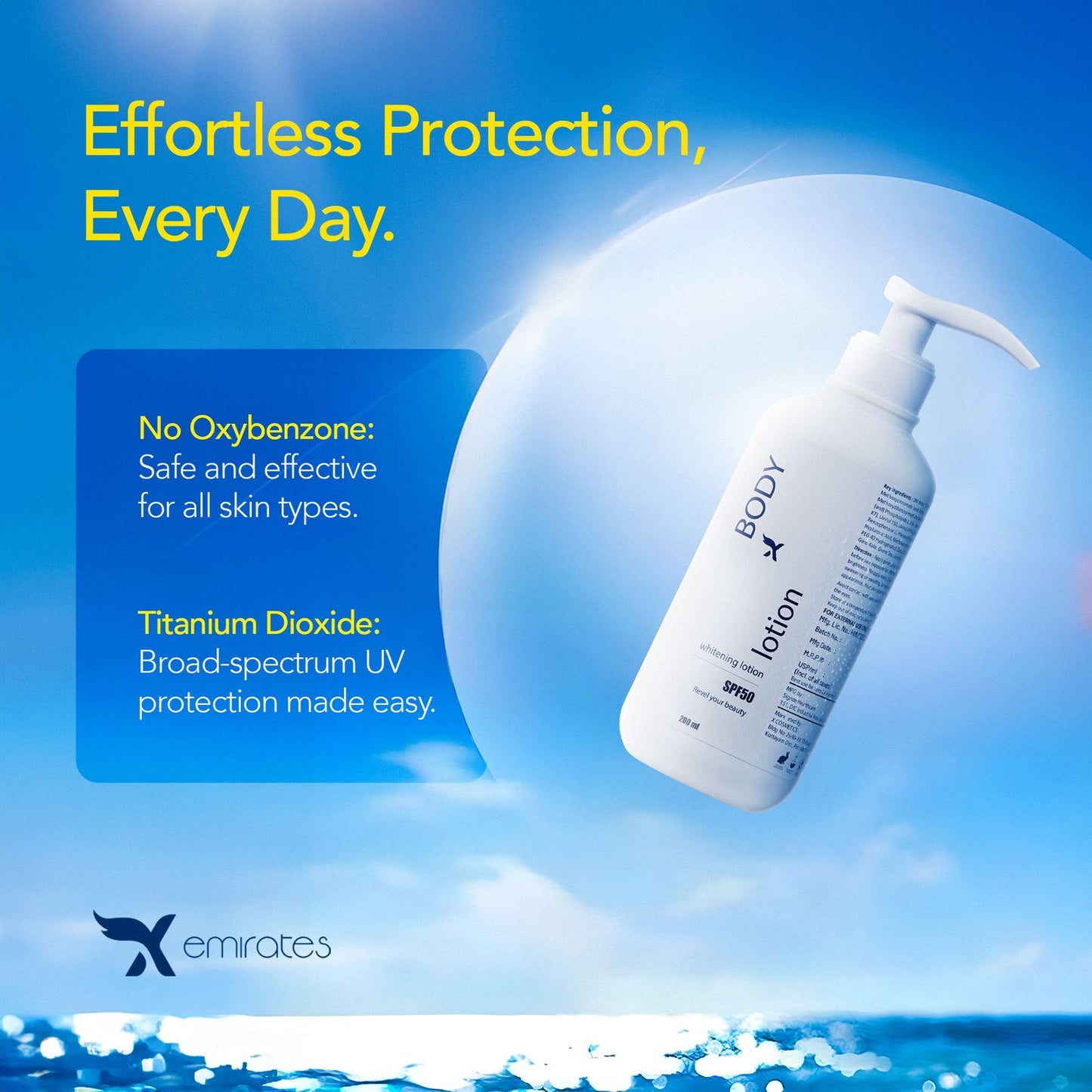 Creamxemirates body lotion