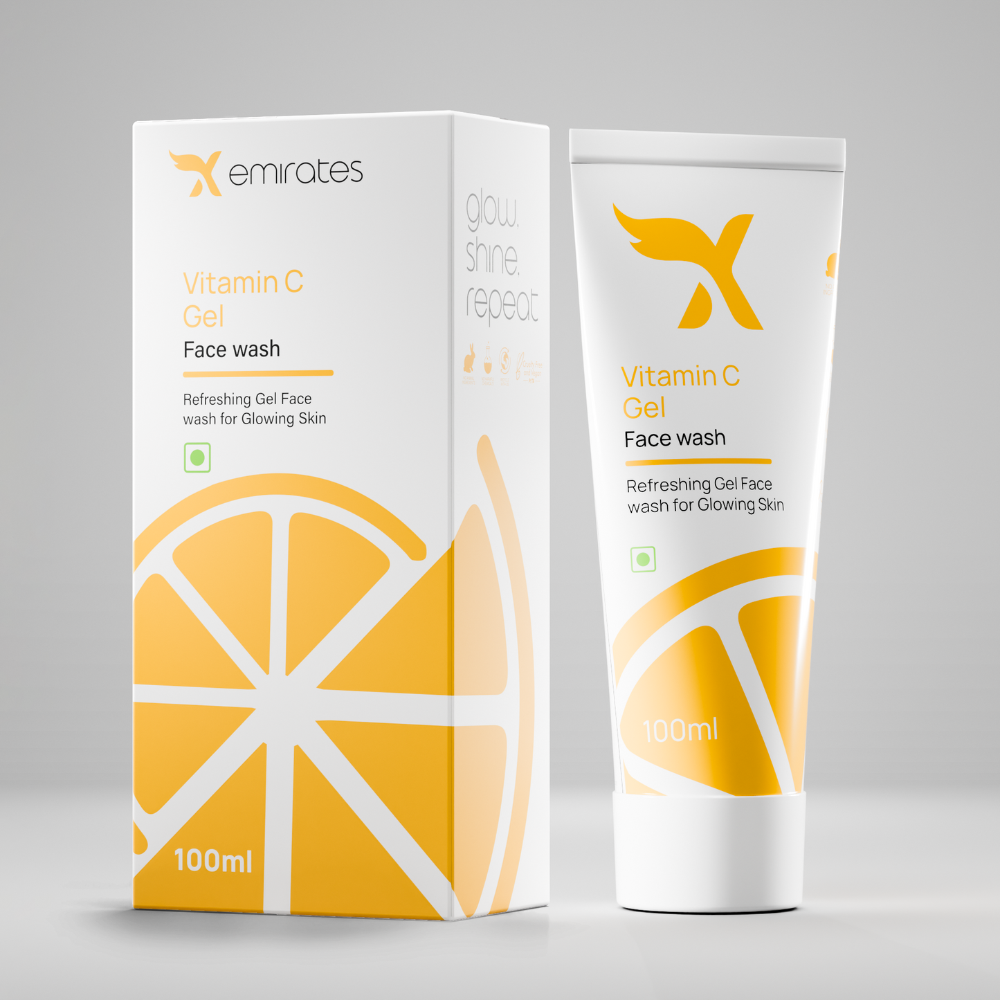 Vitamin c face wash gel