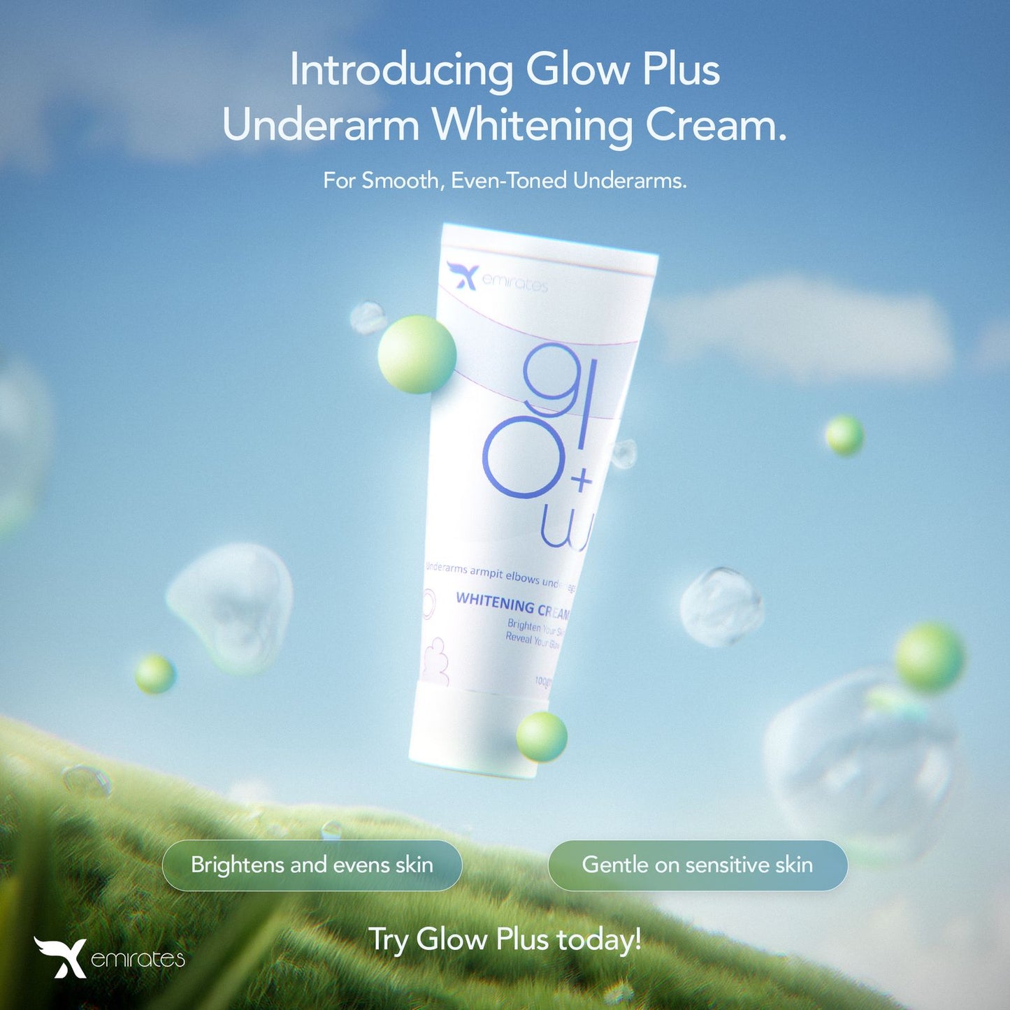 Glow+ Underarm Whitening Cream