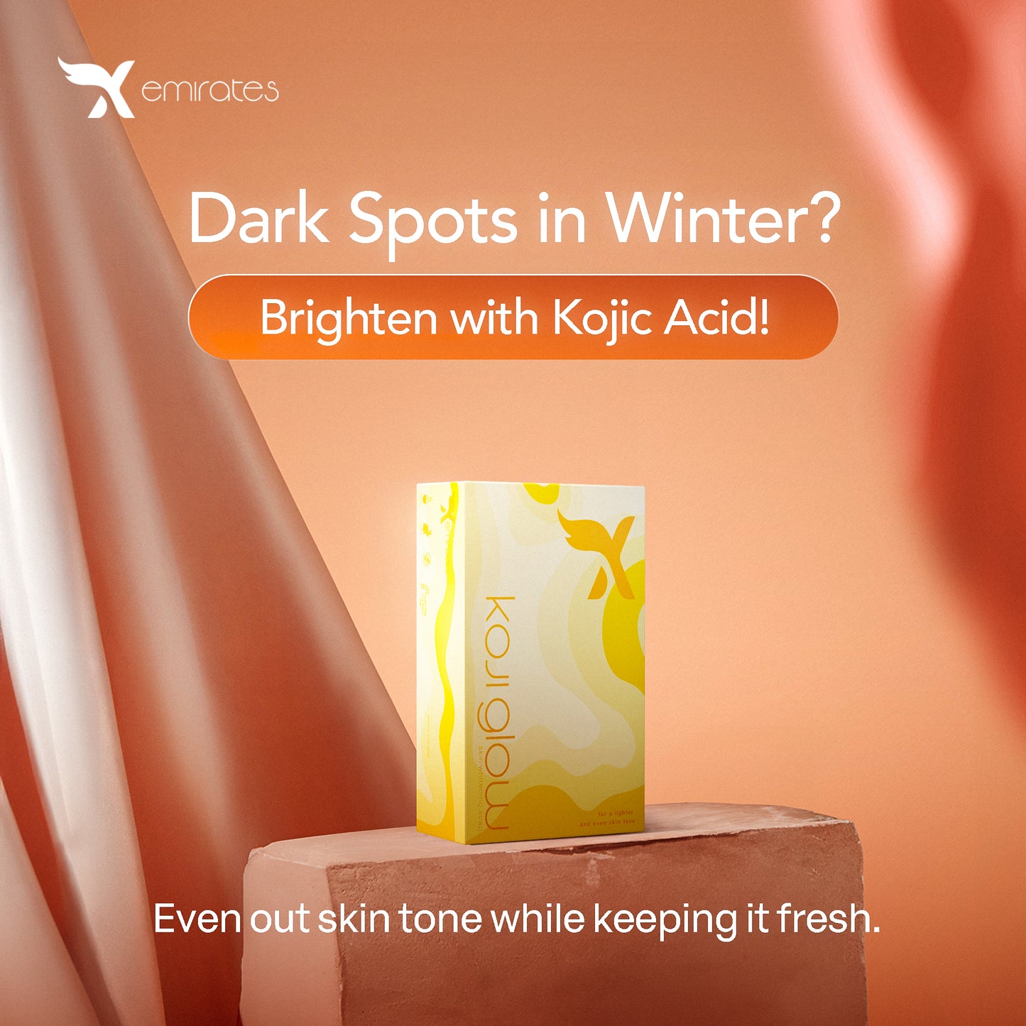 CreamxEmirates Koji glow