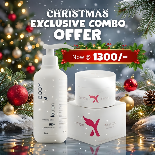 Face cream + body lotion