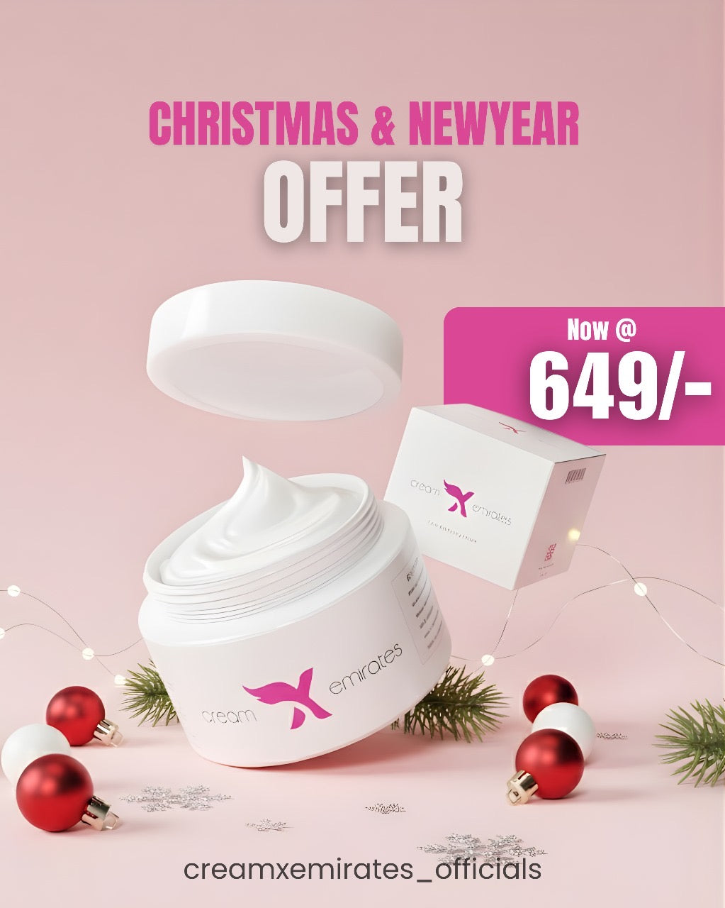 CreamxEmirates Face Cream