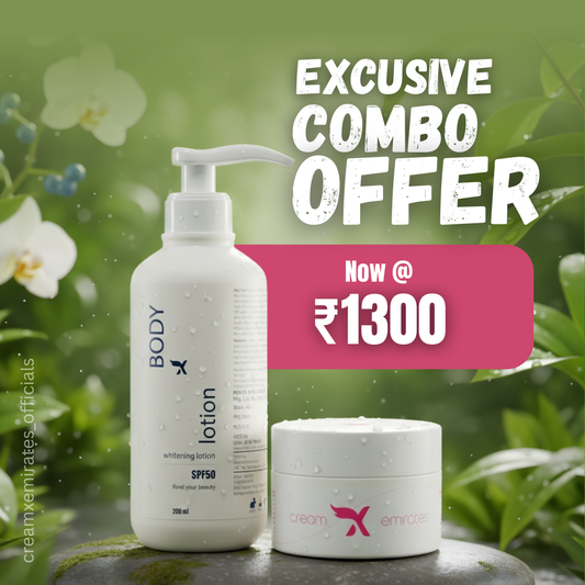 Face cream + body lotion