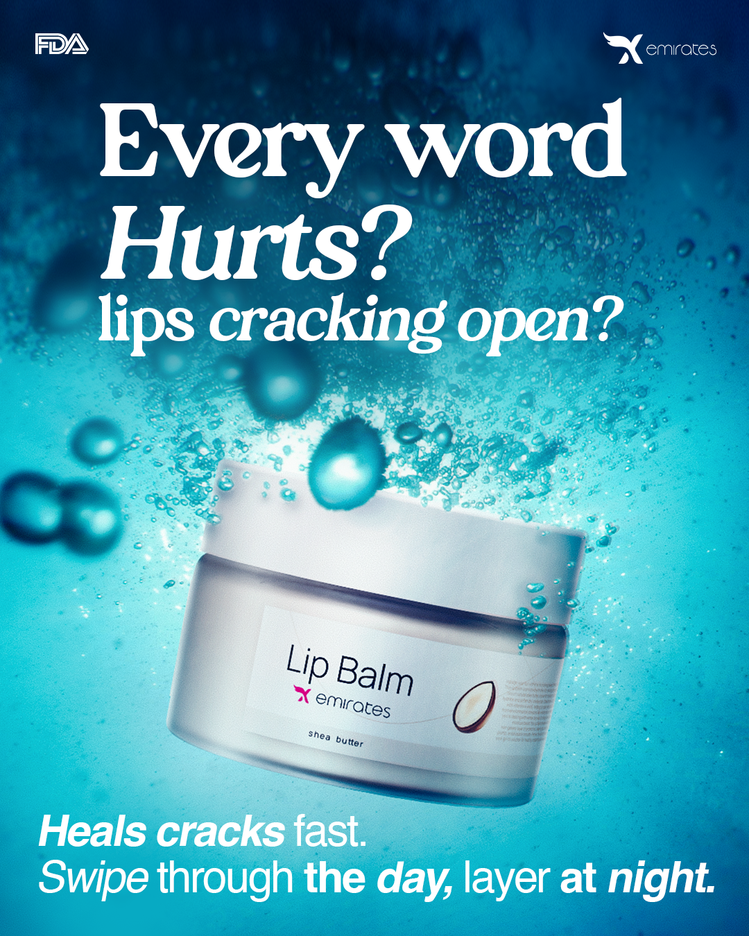 CreamxEmirates Lip Balm