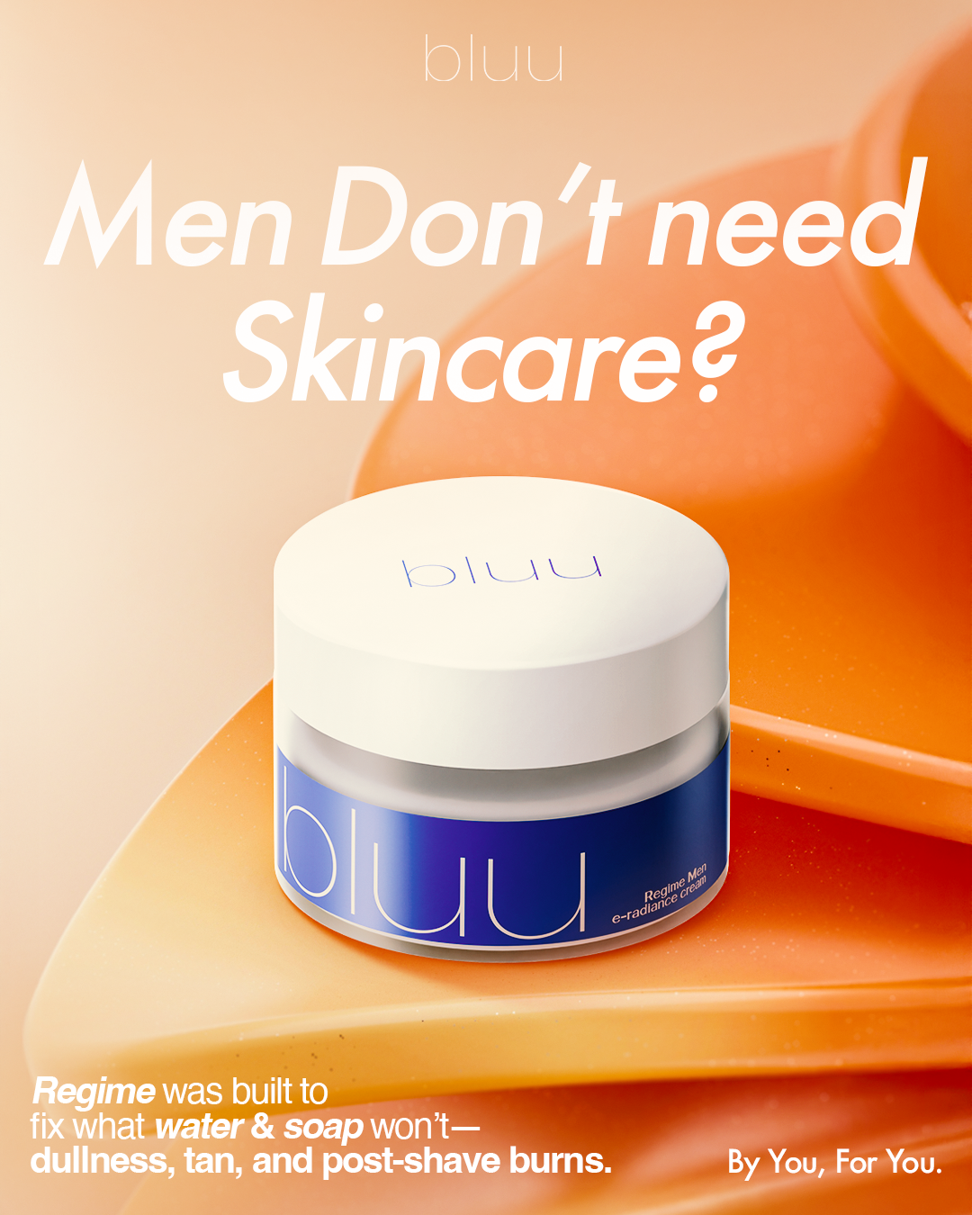 Bluu Face Whitening Cream for Men