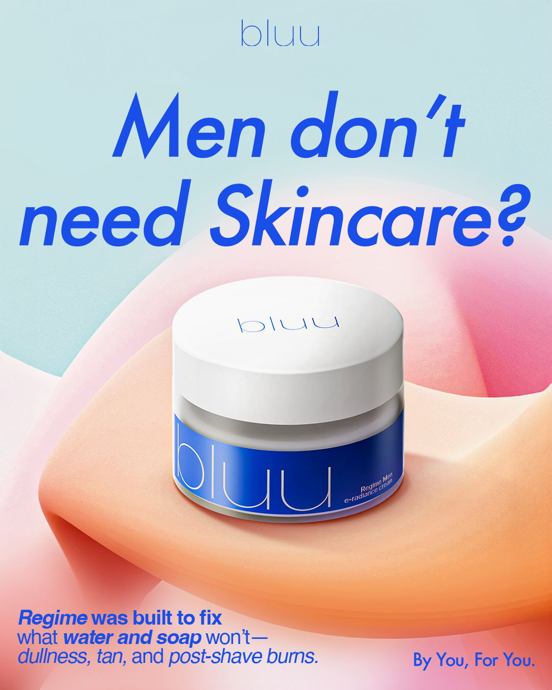 Bluu Face Whitening Cream for Men