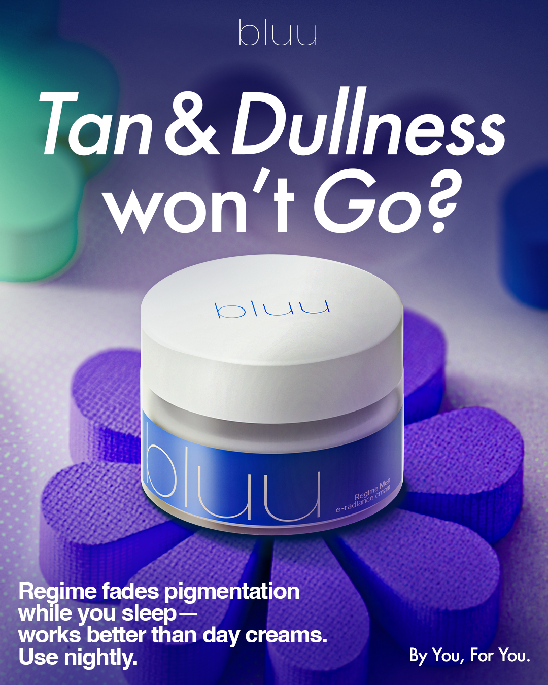 Bluu Face Whitening Cream for Men